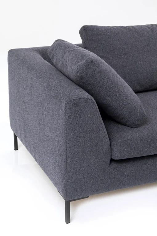 KARE Ecksofa Gianni Grau Rechts