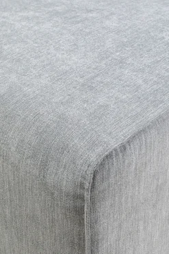 KARE Ecksofa Infinity Ottomane Grau Rechts