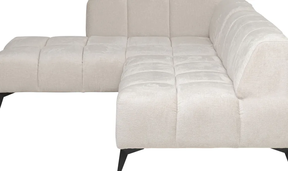 KARE Ecksofa Nia Creme Links 250cm
