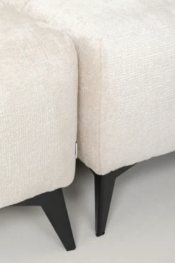 KARE Ecksofa Nia Creme Links 250cm