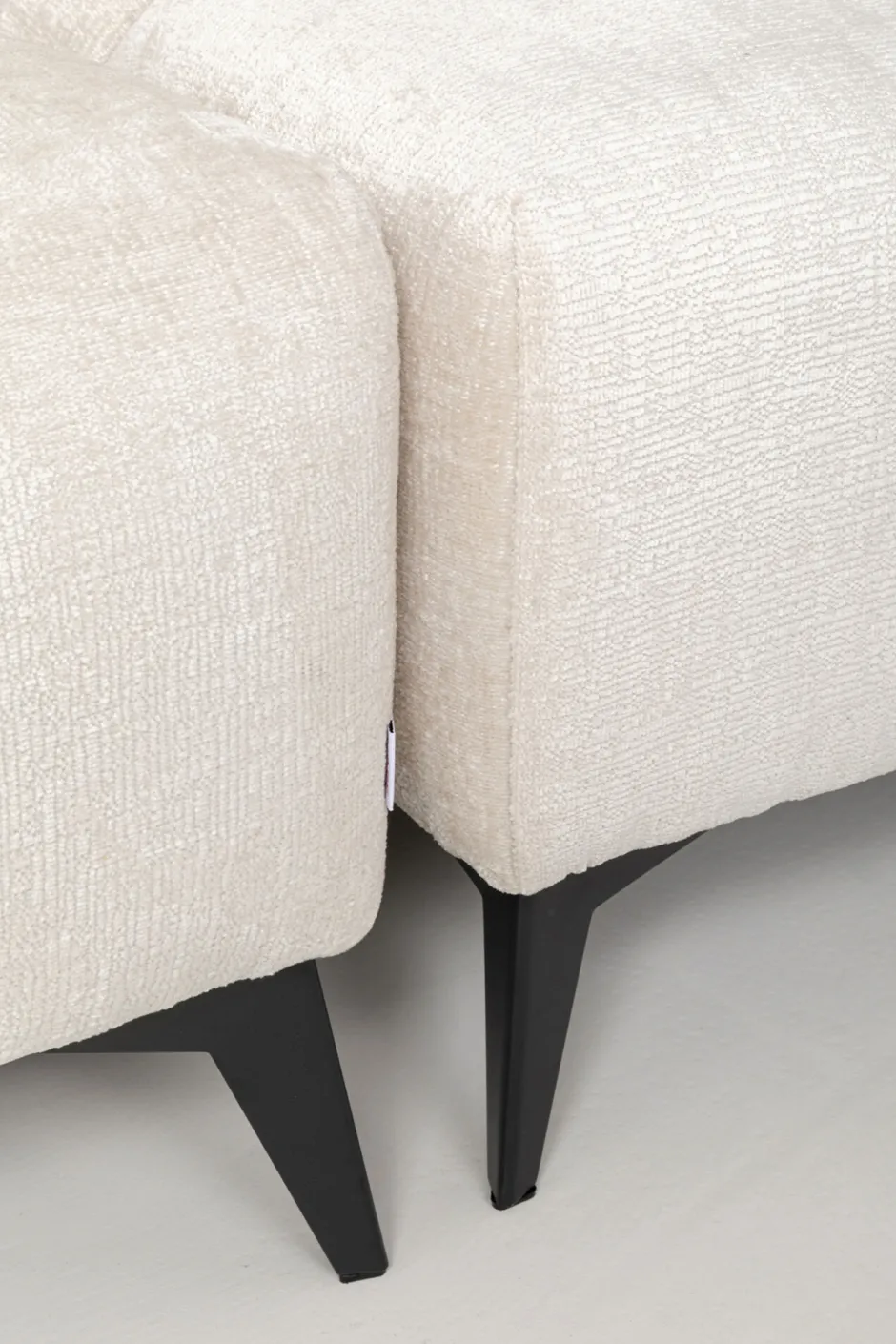 KARE Ecksofa Nia Creme Links 250cm