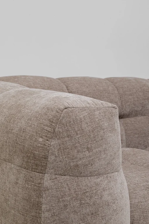 KARE Ecksofa Salamanca Hellbraun Rechts 320cm