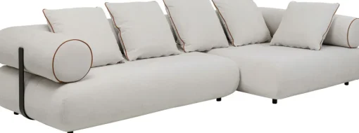 KARE Ecksofa Splendido Creme Rechts 327cm