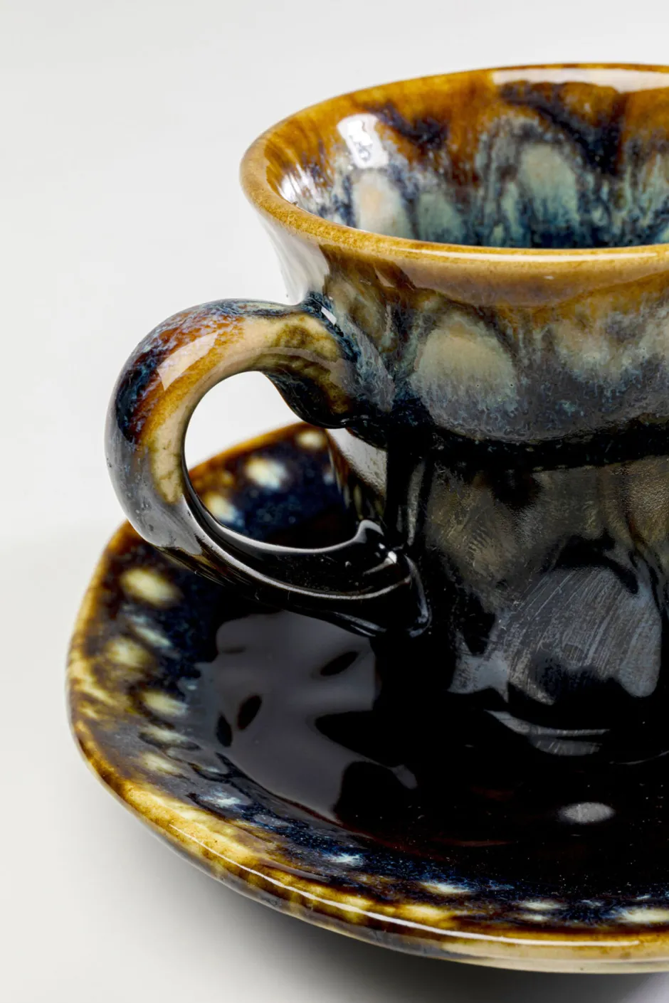 KARE Espressotasse Lio Dunkelblau (2/tlg.)