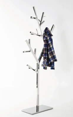 KARE Garderobenständer Technical Tree Chrom