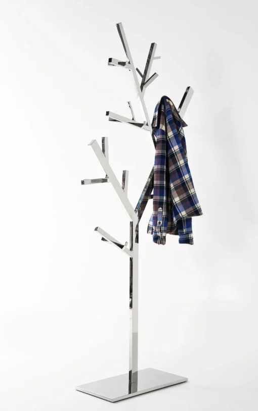 KARE Garderobenständer Technical Tree Chrom