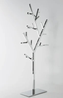 KARE Garderobenständer Technical Tree Chrom