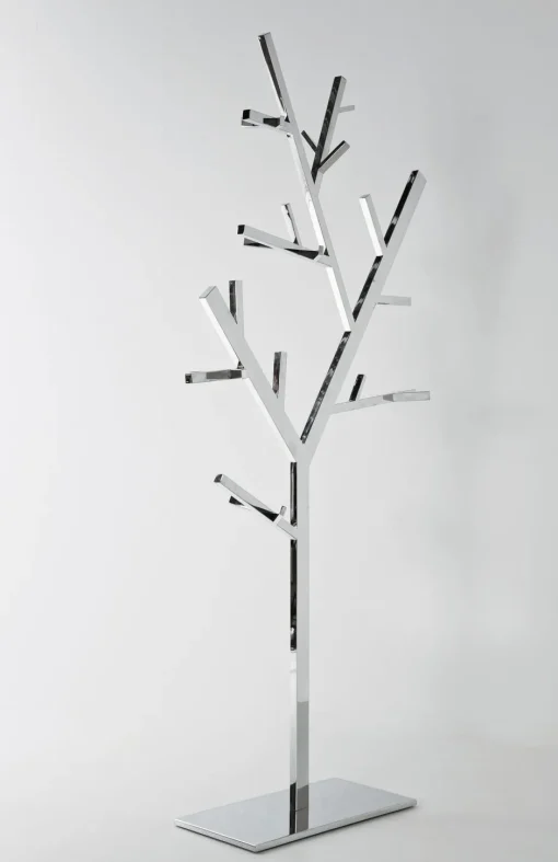 KARE Garderobenständer Technical Tree Chrom