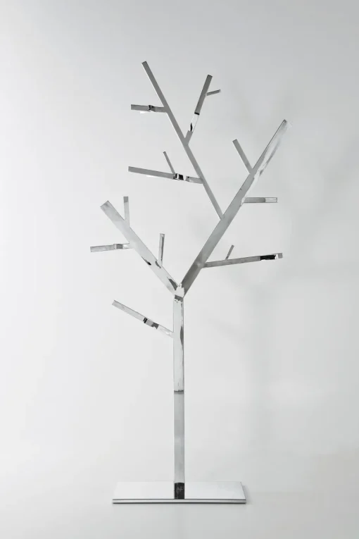 KARE Garderobenständer Technical Tree Chrom
