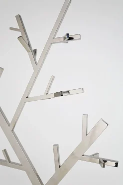 KARE Garderobenständer Technical Tree Chrom