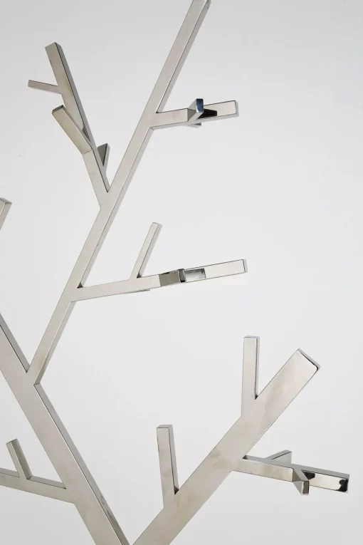 KARE Garderobenständer Technical Tree Chrom