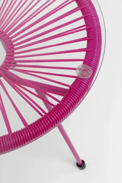 KARE Gartenset Acapulco 2tlg Mono Pink