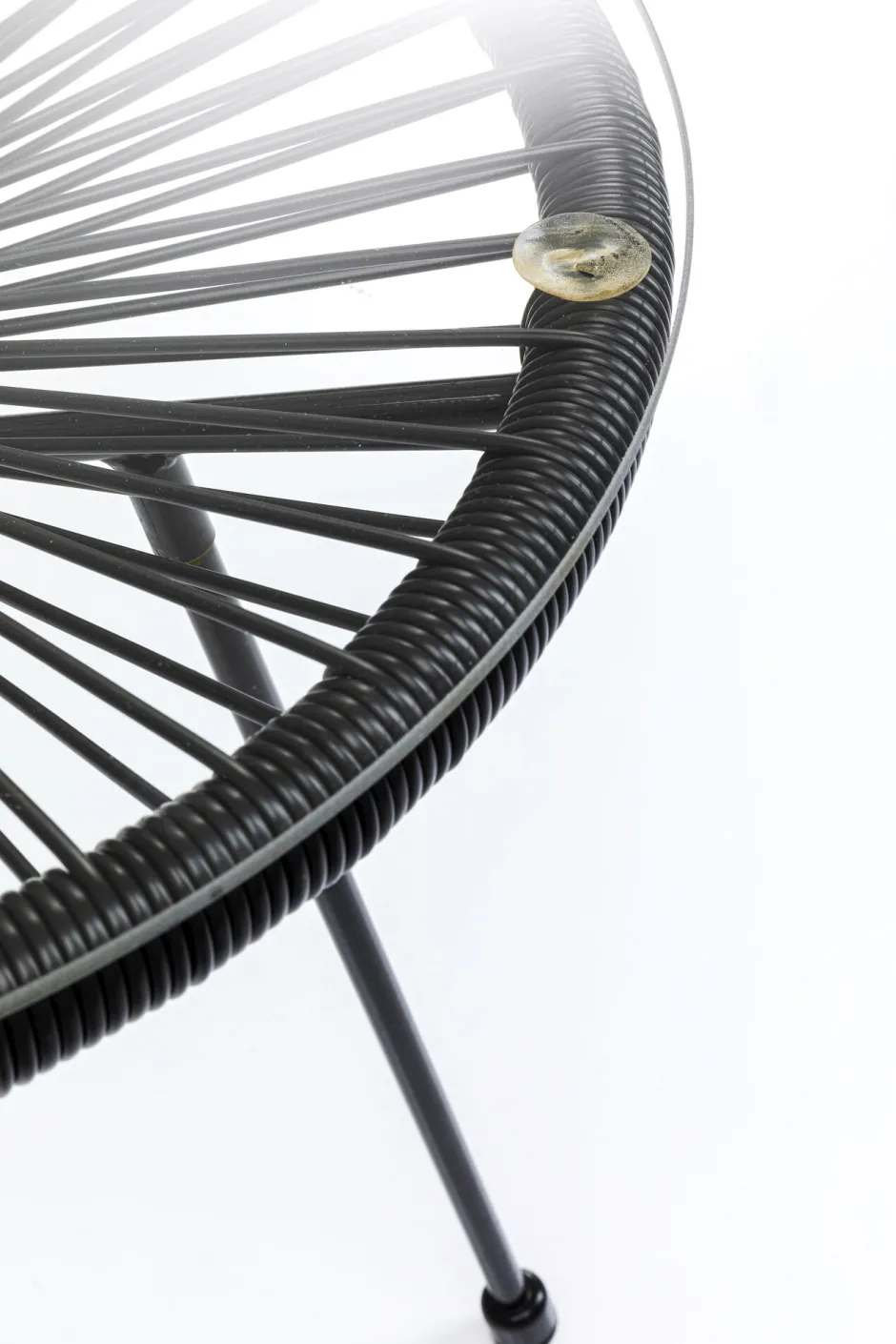 KARE Gartenset Acapulco 2tlg Schwarz