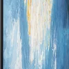 KARE Gerahmtes Bild Artistas Blau 120x180cm