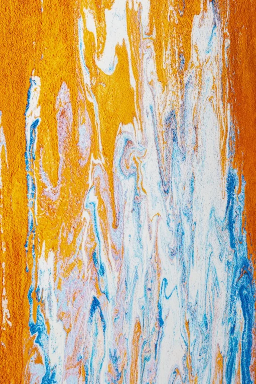 KARE Gerahmtes Bild Artistas Orange 120x180cm