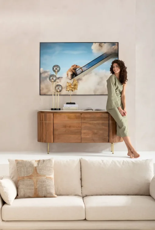 KARE Gerahmtes Bild Elephant In The Sky 150x100cm