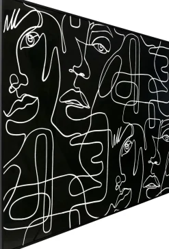 KARE Gerahmtes Bild Faccia Arte Drawing 150x100cm
