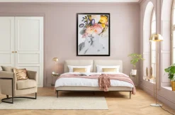 KARE Gerahmtes Bild Flower Lady Pastell 117x154cm