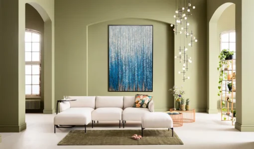 KARE Gerahmtes Bild Rain Shower 120x180cm
