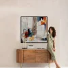 KARE Gerahmtes Bild Visione Obliquo 100x100cm