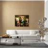KARE Glasbild Dog Familiy 110x90cm