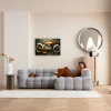 KARE Glasbild Garage Motorbike 60x80cm