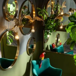 KARE Hängeleuchte Animal Owl Gold 60cm