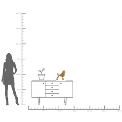 KARE Hängeleuchte Animal Owl Gold 60cm