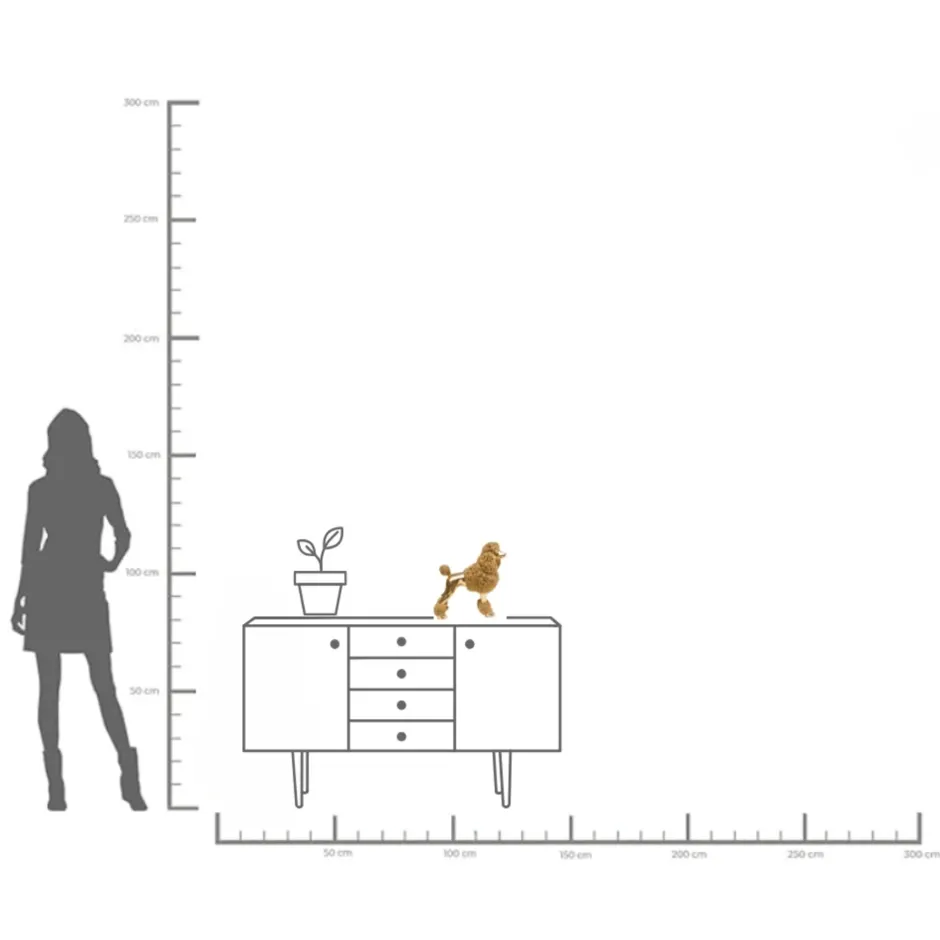 KARE Hängeleuchte Animal Owl Gold 60cm