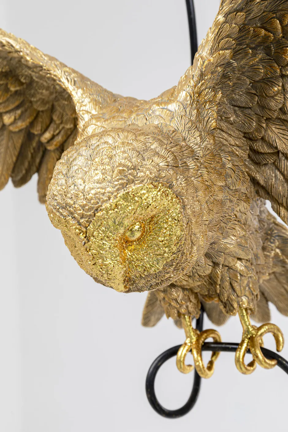 KARE Hängeleuchte Animal Owl Gold 60cm