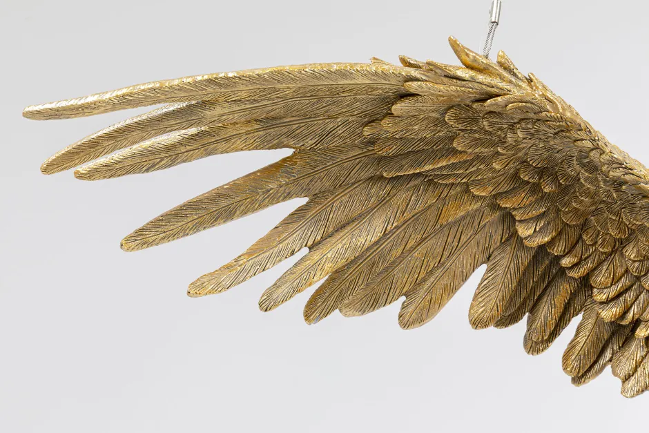 KARE Hängeleuchte Animal Owl Gold 60cm