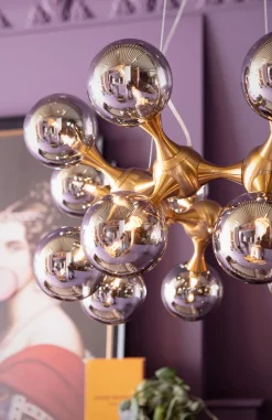 KARE Hängeleuchte Atomic Balls Brass Ø74cm