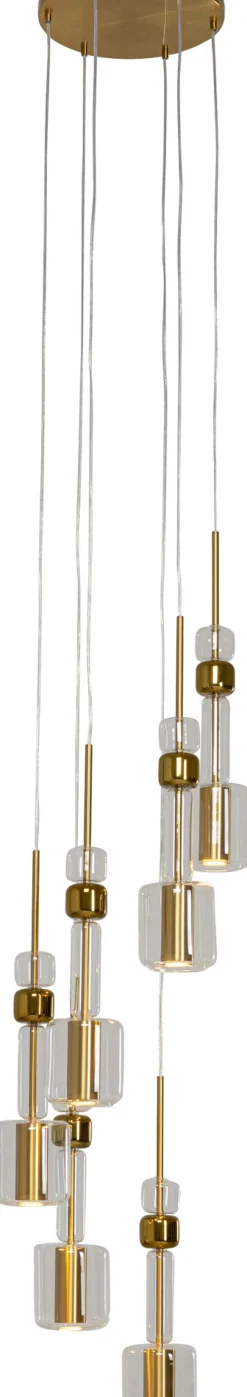 KARE Hängeleuchte Candy Bar Gold Ø44cm