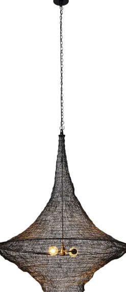 KARE Hängeleuchte Cocoon Schwarz Ø89cm