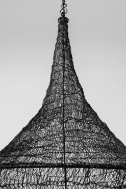 KARE Hängeleuchte Cocoon Schwarz Ø89cm