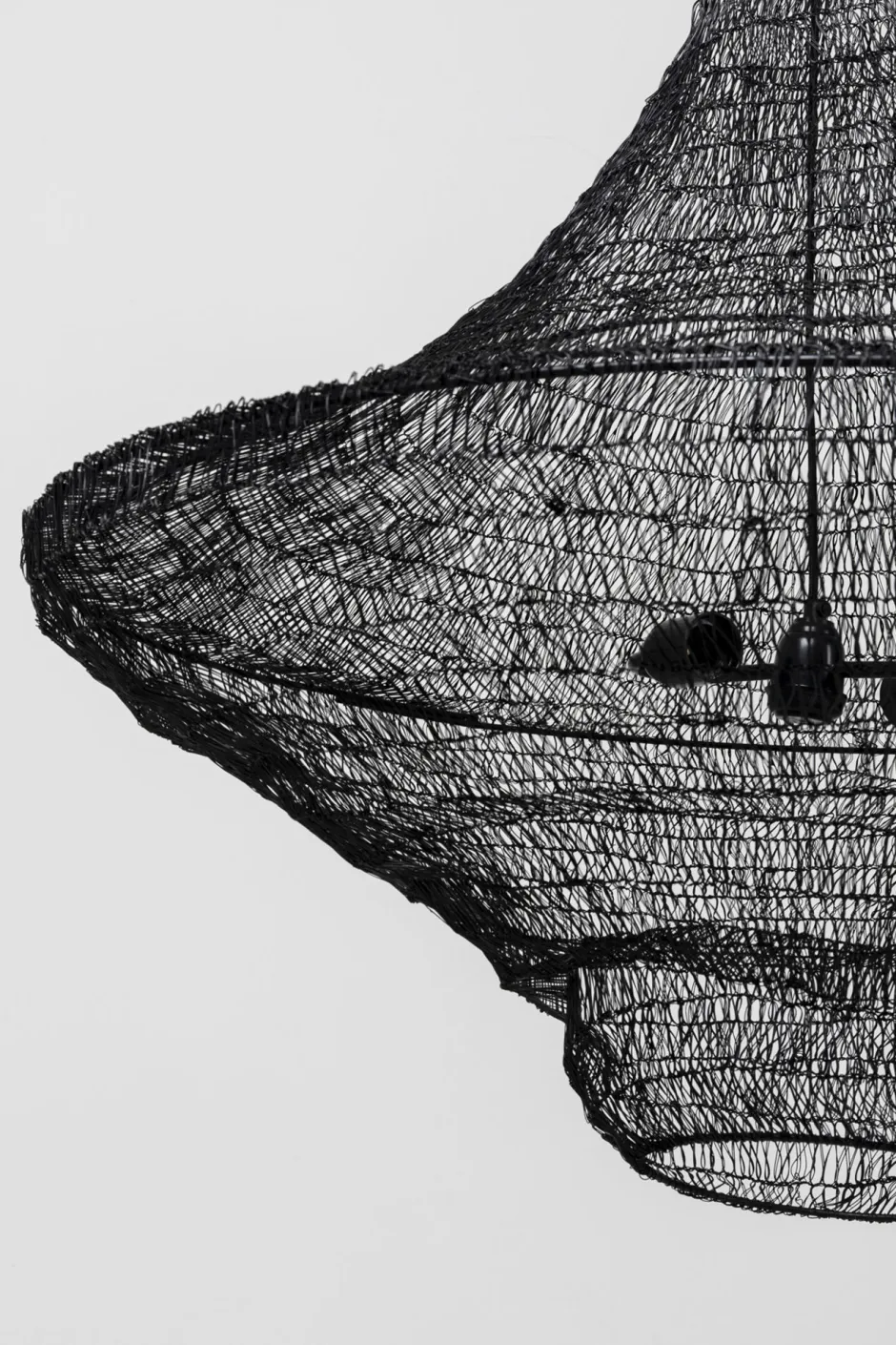 KARE Hängeleuchte Cocoon Schwarz Ø89cm