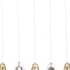 KARE Hängeleuchte Diamond Fever Dining Brass 110cm
