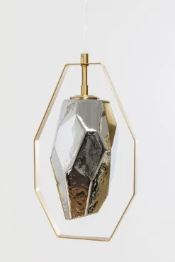 KARE Hängeleuchte Diamond Fever Dining Brass 110cm