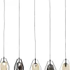 KARE Hängeleuchte Diamond Fever Dining Schwarz 110cm