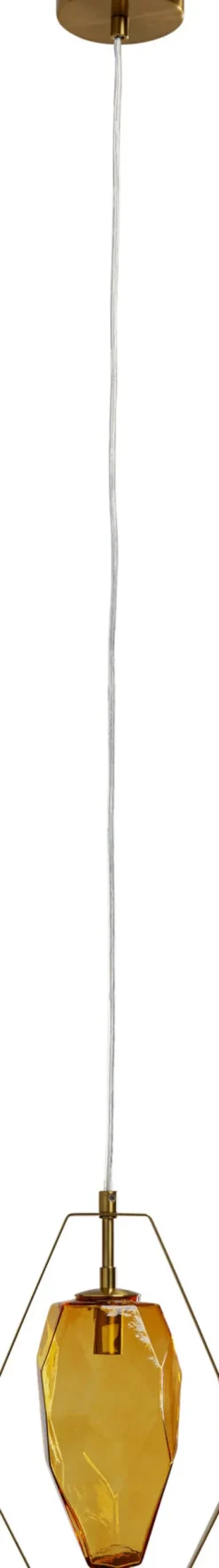 KARE Hängeleuchte Diamond Fever Dining Brass 17cm