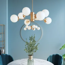 KARE Hängeleuchte Heavenly Gold Ø98cm