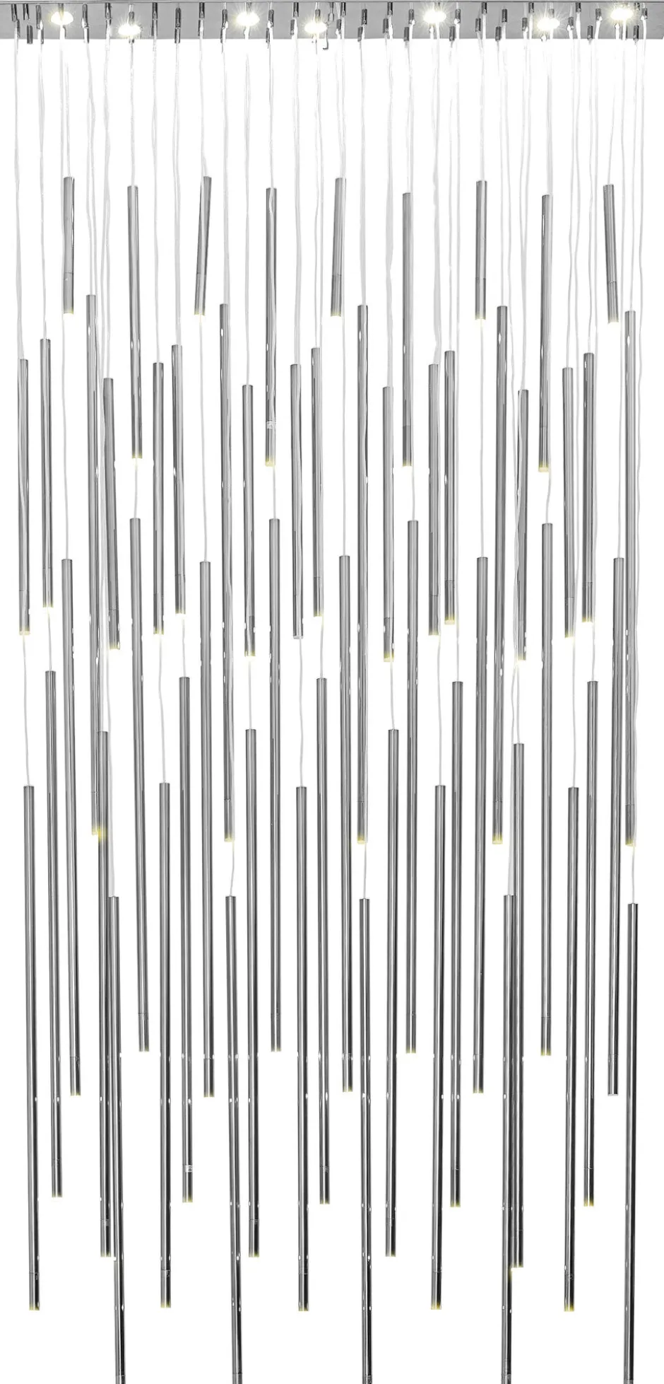 KARE Hängeleuchte Living Vegas Deluxe Chrome LED