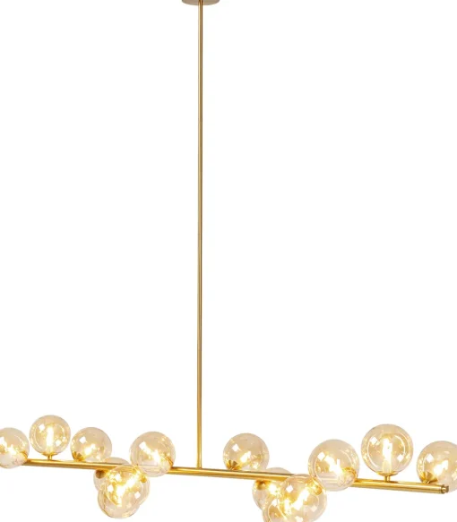 KARE Hängeleuchte Scala Balls Brass 155cm