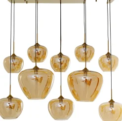 KARE Hängeleuchte Sphere Amber 160cm