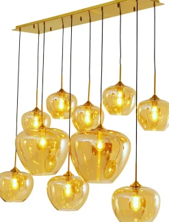 KARE Hängeleuchte Sphere Amber 160cm