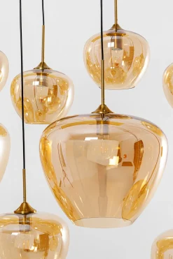 KARE Hängeleuchte Sphere Amber 160cm