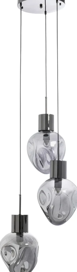 KARE Hängeleuchte Supernova Smoky Tre Ø45cm