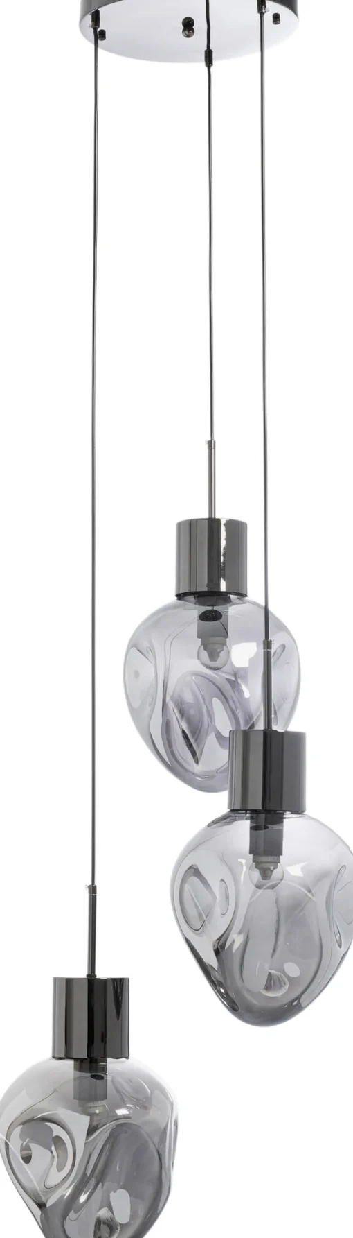 KARE Hängeleuchte Supernova Smoky Tre Ø45cm