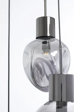 KARE Hängeleuchte Supernova Smoky Tre Ø45cm