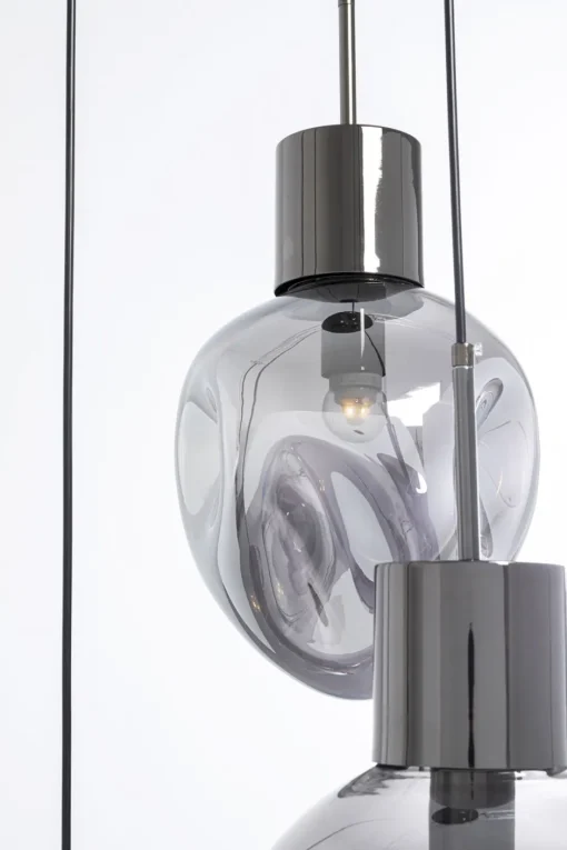 KARE Hängeleuchte Supernova Smoky Tre Ø45cm